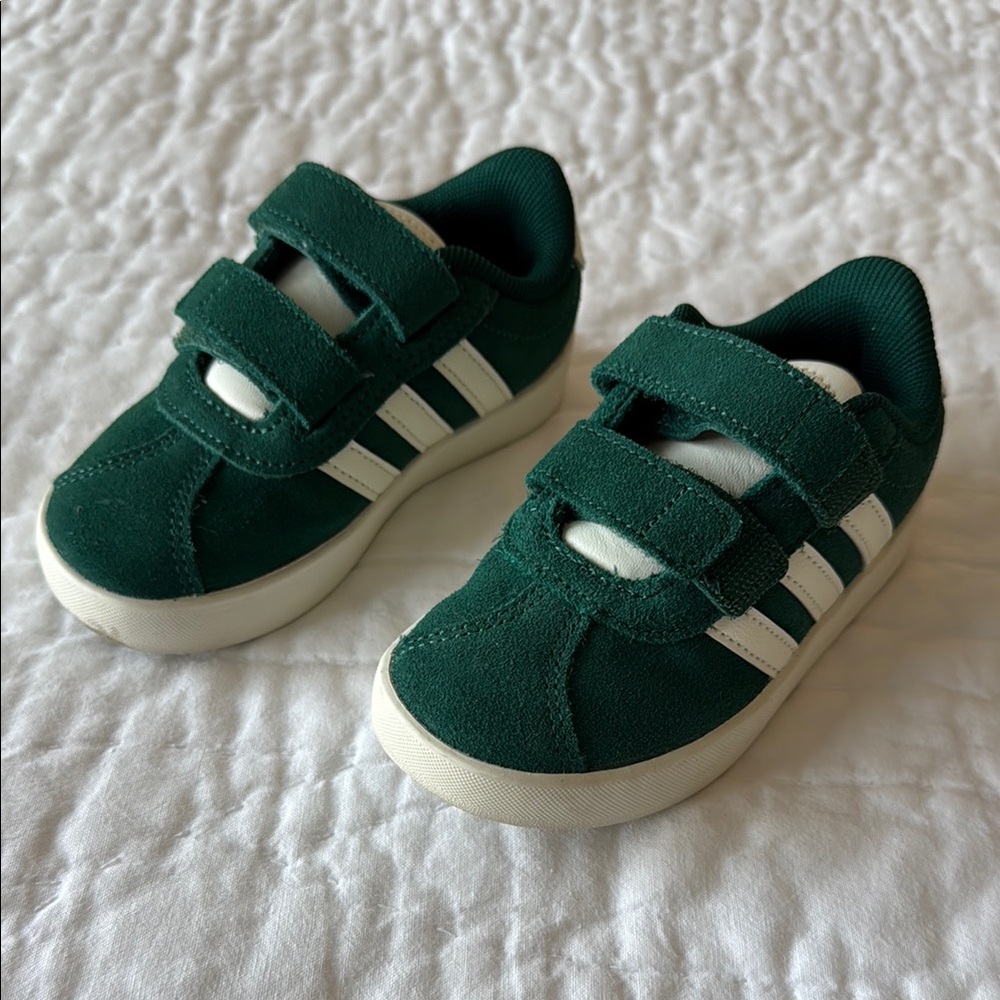 Kids Green Adidas Sneakers